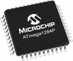 AVR microcontroller, 8 bit, 20 MHz, TQFP-44, ATMEGA1284P-AUR
