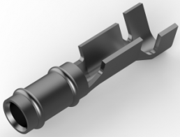 Round plug, Ø 1.47 mm, L 9.65 mm, uninsulated, straight, 0.2-0.6 mm², AWG 24-20, 60598-3