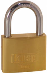 Padlock, keyed alike, level 6, shackle (H) 30 mm, brass, (B) 50 mm, K12050A1