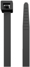 Cable tie, polyamide, (L x W) 180 x 7.8 mm, bundle-Ø 3.5 to 45 mm, black, -40 to 85 °C