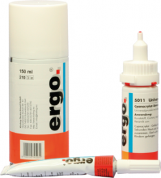 Super glue 150 ml bottle, Ergo SET 5011+5039+5100