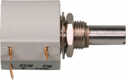 Wire-wound potentiometer, 3 turns, 5 kΩ, 1.5 W, linear, solder lug, 7386R5KL.25