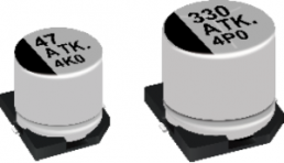 Electrolytic capacitor, 100 µF, 80 V (DC), ±20 %, SMD, Ø 12.5 mm